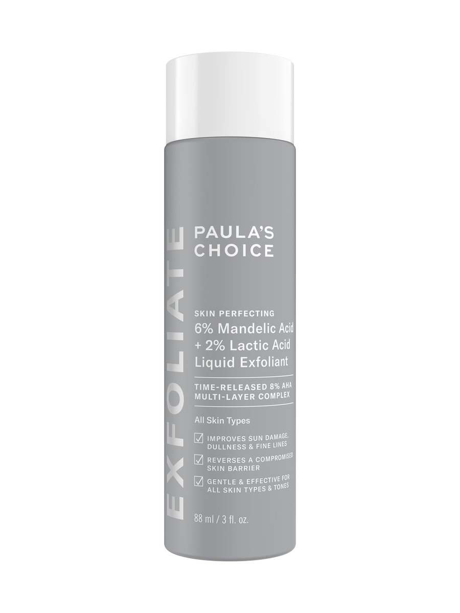 6 mandelic acid 2 lactic acid liquid aha exfoliant