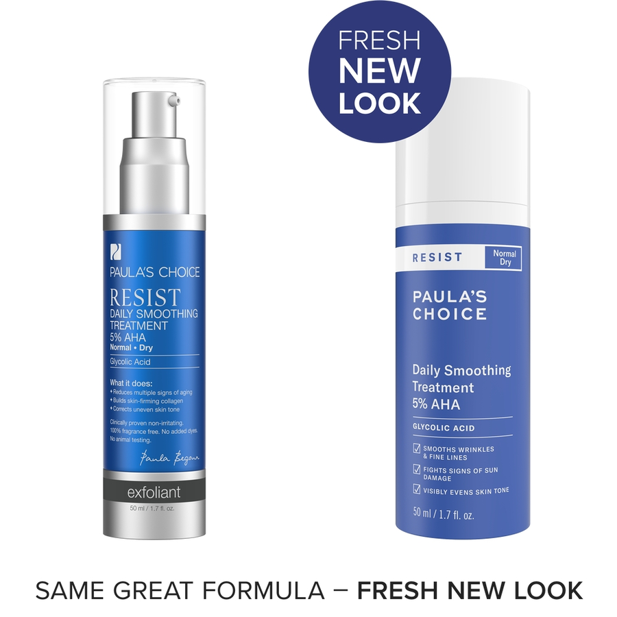 resist daily smoothing treatment with 5 aha