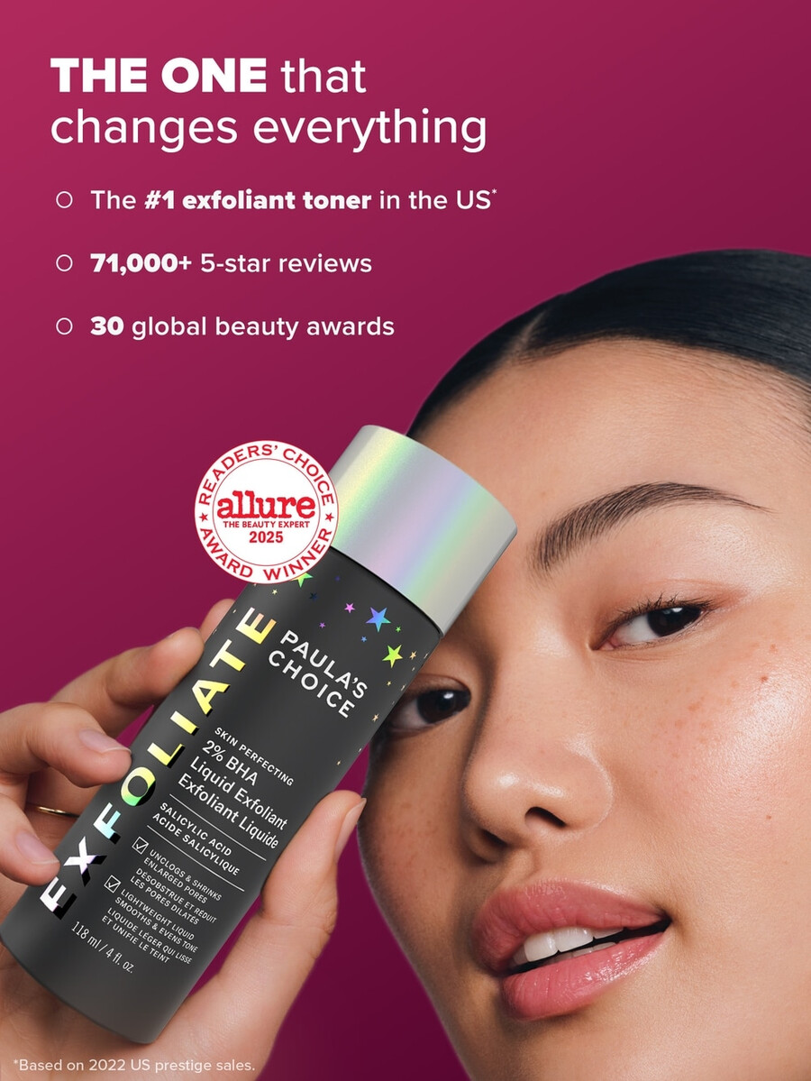 holiday edition 2 bha exfoliating toner