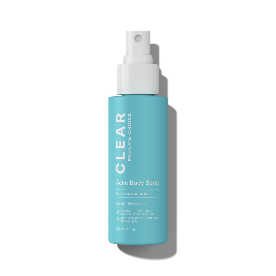 clear acne body spray for body breakouts