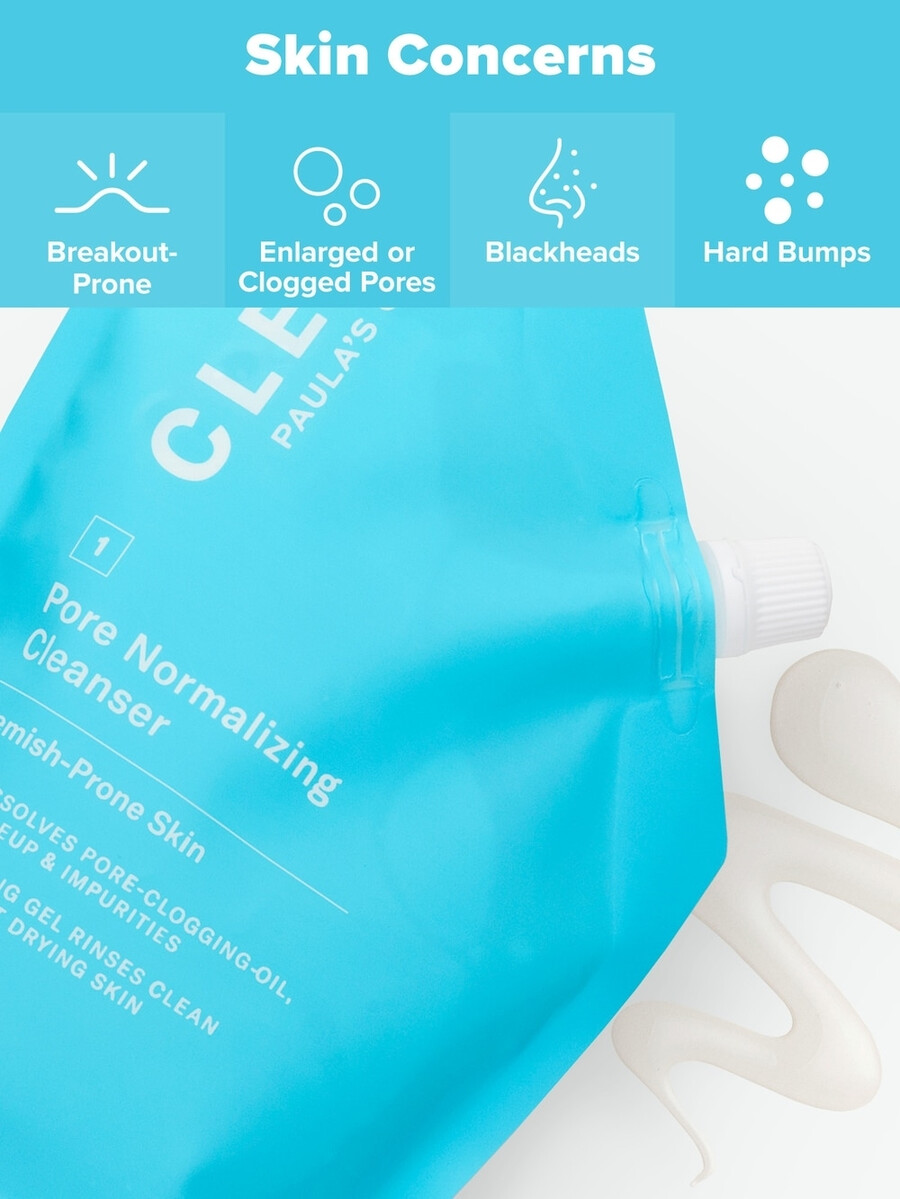 clear pore normalizing cleanser refill pouch