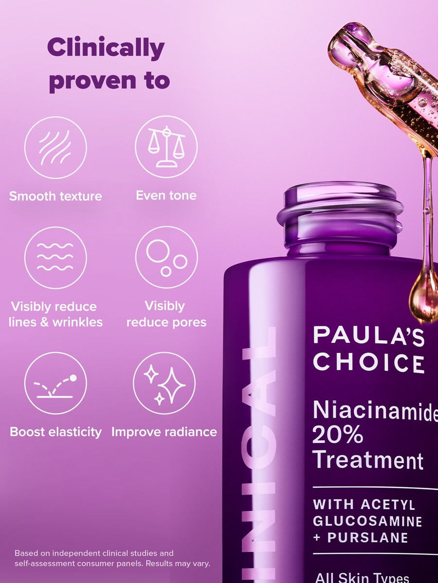 clinical 20 niacinamide serum treatment