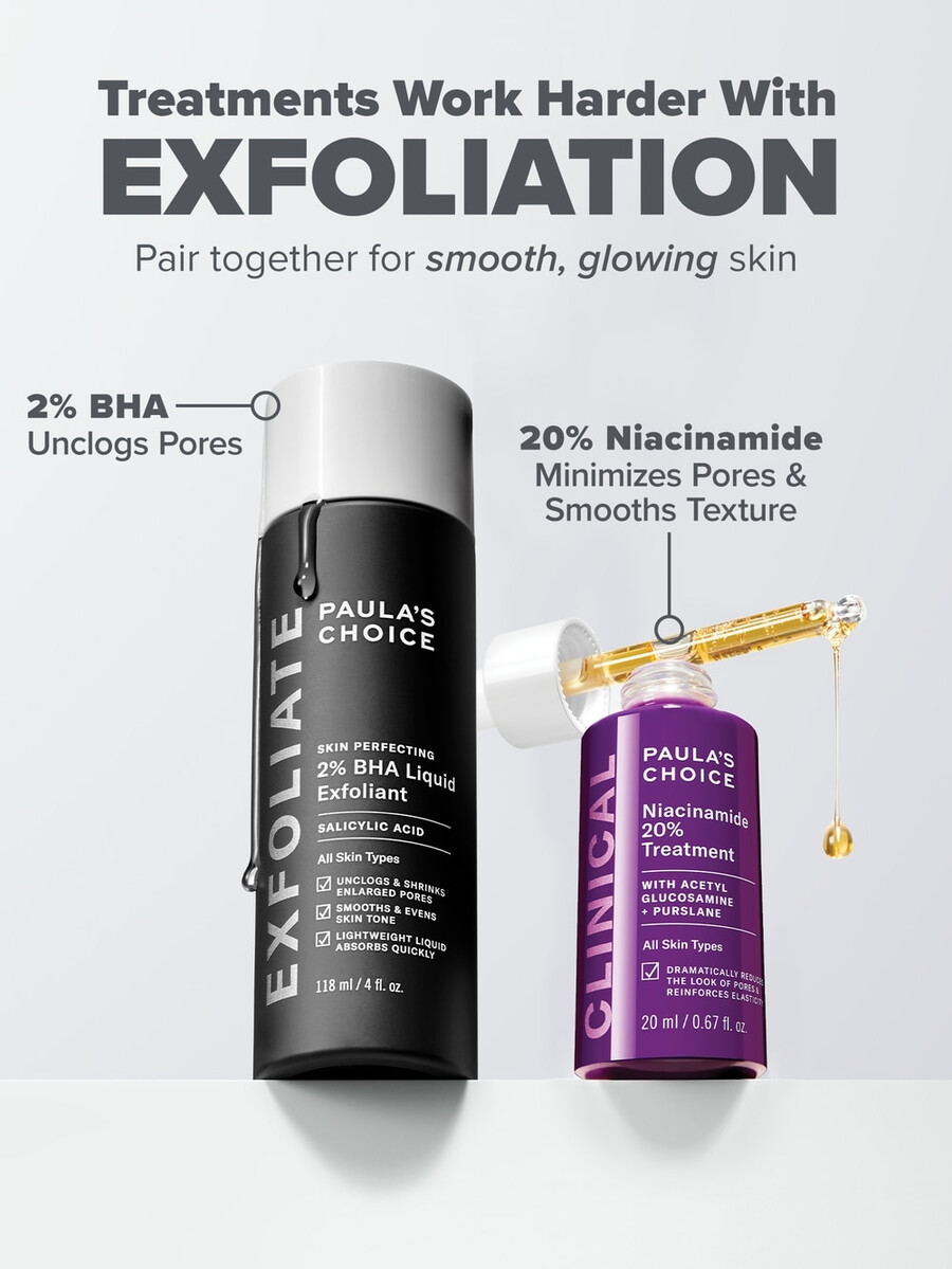 clinical 20 niacinamide serum treatment