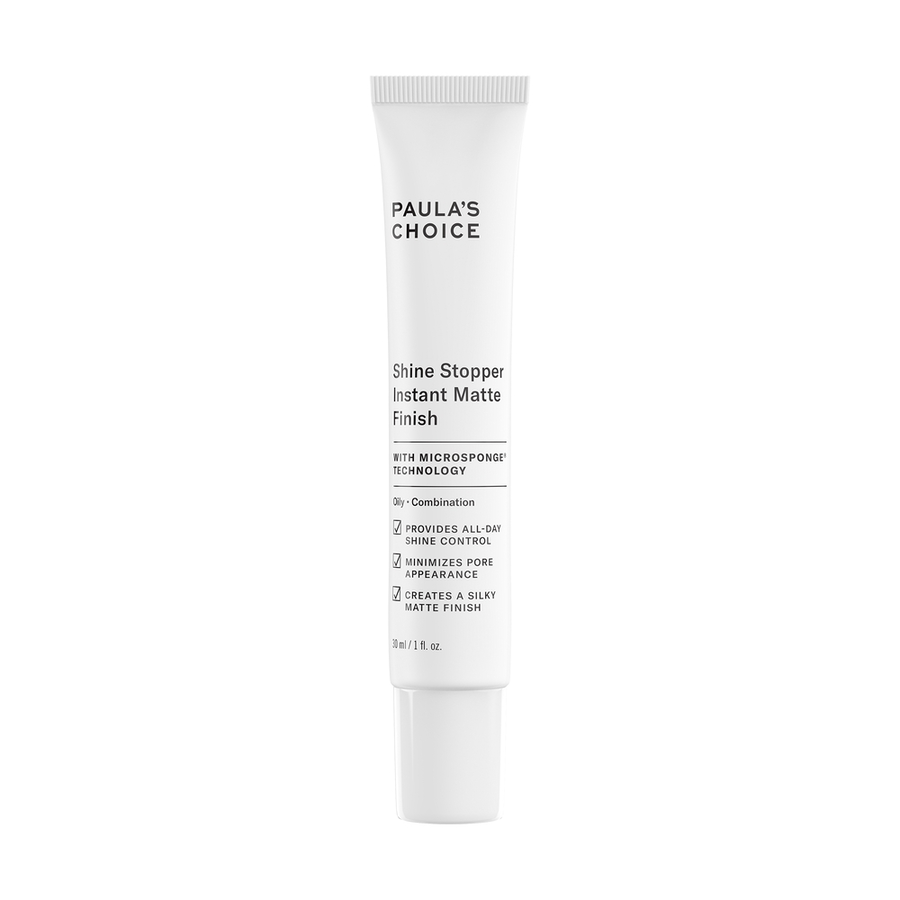 shine stopper matte finish primer with microspongereg technology