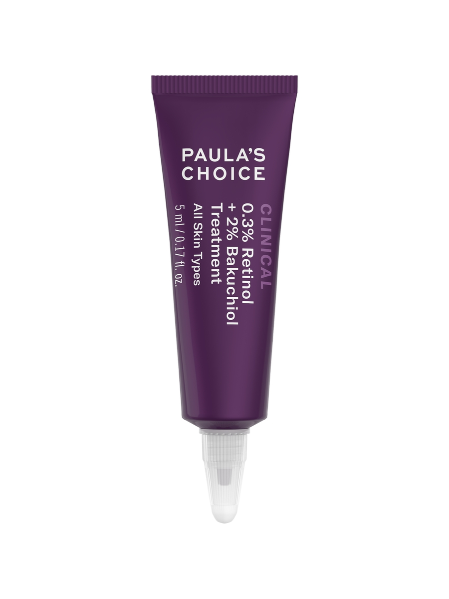 clinical 0.3 retinol 2 bakuchiol treatment