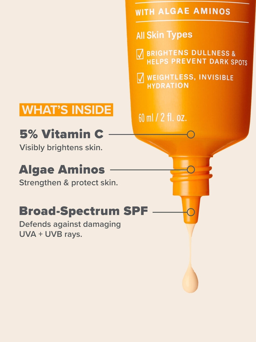 5 vitamin c sheer moisturizer spf 50