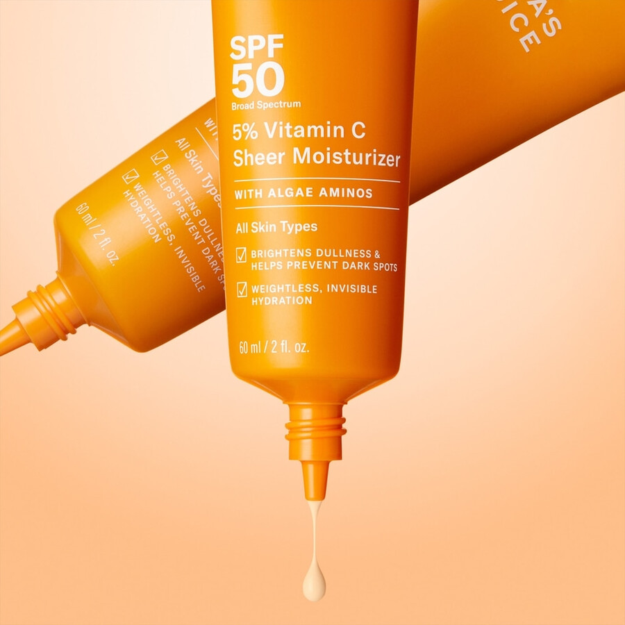 5 vitamin c sheer moisturizer spf 50